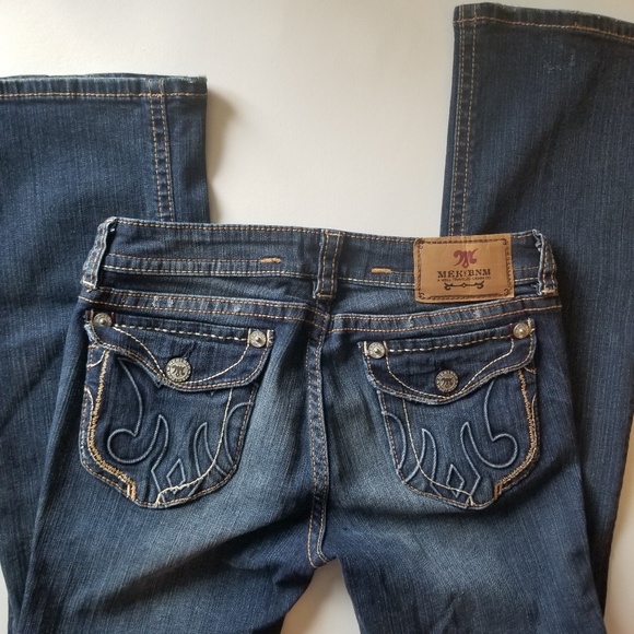 MEK Denim jeans Noida slim boot 28 - Picture 2 of 7